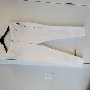 White jeans, size 14
